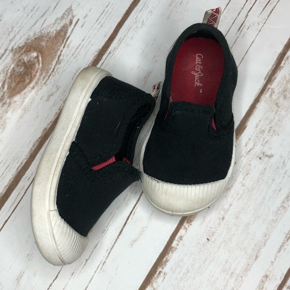 cat and jack black shoes